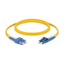 Alfafonet Sc/upc-lc/upc Singlemode Dupleks 1 Metre Fiber Patch Cord