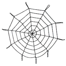 Halloween - 166 - Cadılar Bayramı Örümcek Ağ Dekor Siyah - Edntrend - 1.5 Metre Tüm Yaşlar