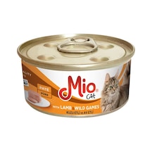 Mio Kuzu ve Av Etli Konserve Yetişkin Kedi Maması 85 G
