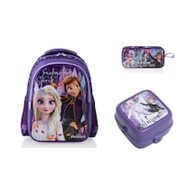 İlkokul Çantası Loft Sprıts Frozen 3 Parça Mor