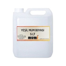 Sıvı Mum Boyası Yeşil 5 Litre