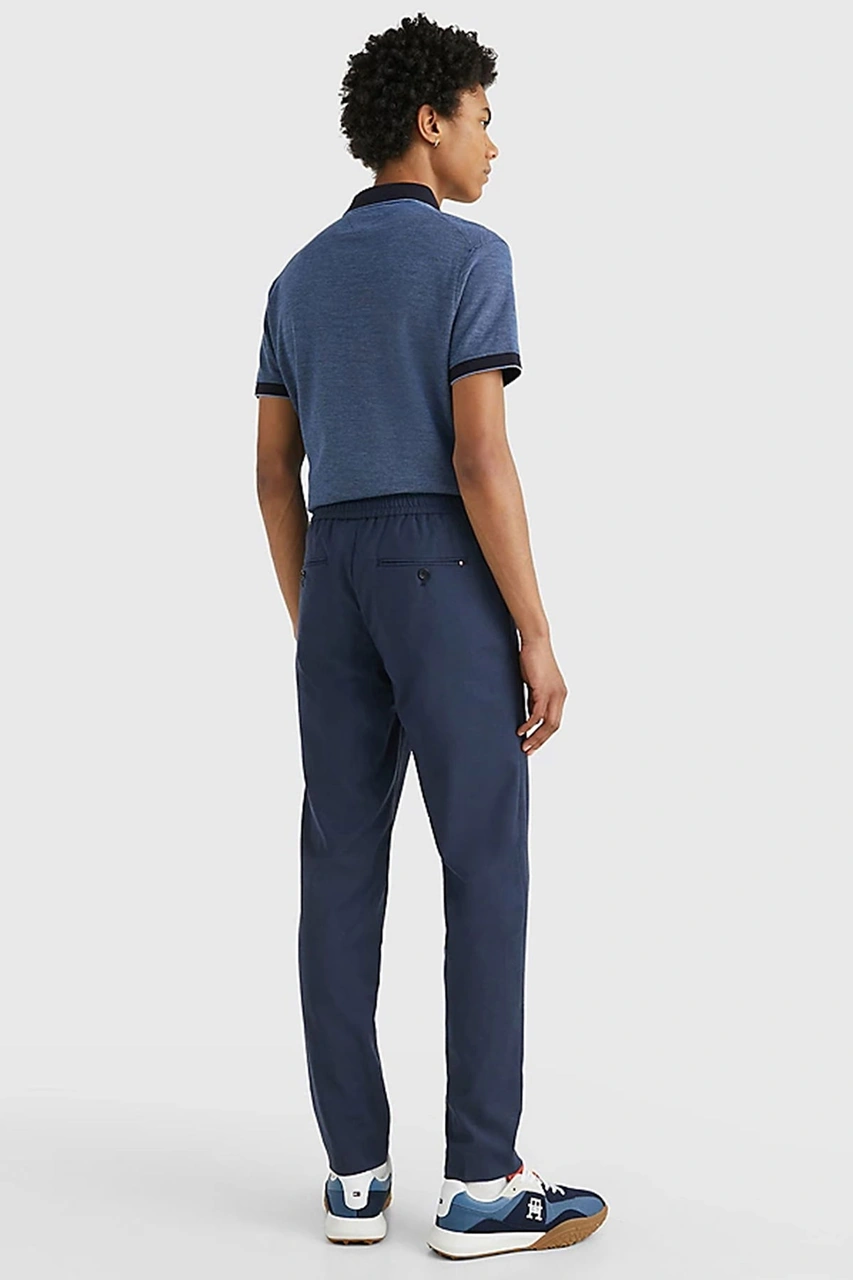 Tommy Hilfiger Bel Lastikli Erkek Pantolon Lacivert