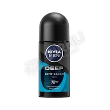 4 Adet Nivea Roll-on 50 Ml Deep Beat Erkek
