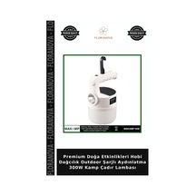 Premium Doğa Etkinlikleri Hobi Dağcılık Outdoor Şarjlı Aydınlatma 300w Kamp Çadır Lambası
