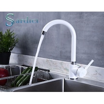 Sardıcı Beyaz Delta Mutfak Eviye Bataryası