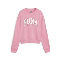 Puma Squad Crew Tr Pembe Kadın Sweatshirt Pembe