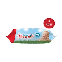 Baby Turco Islak Havlu 4 X 90’Lı