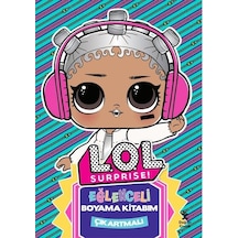 Lol Surprise! Eğlenceli Boyama Kitabım - Çıkartmalı- Doğan Çocuk