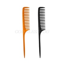 Grove Rat Staart Kammen Pijlstaart Kapper Styling Kam Voor Vrouwen Anti Statische Kuaförlük Aracı Salon Professioneel Gebruik Drop Schip