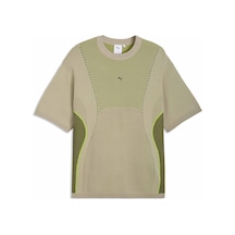 Puma Clrt Unısex Geniş Kesim Dokuma Tişört 634774 96 Bej