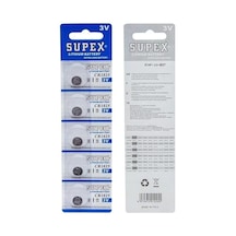 Hubrendy Sh Supex Cr1025 3 Volt Lityum Pil 5'li Paket