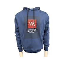 Vigoss Vıgoss Actıon Baskılı Erkek Sweatshırt 62488-30048 Indigo
