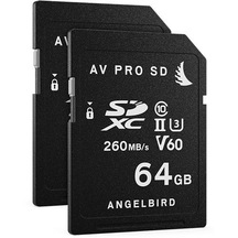 Angelbird 64Gb Av Pro Mk2 Uhs-Iı Sdxc Hafıza Kartı (2 Pack)