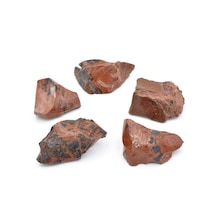 Hakiki Doğal Mahogany Obsidyen Taşı Kaya Parçası