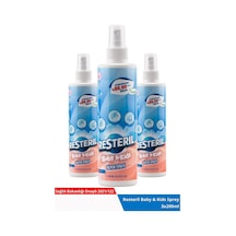 Resteril Doğal Alkolsüz Bebek Dezenfektan Su Bazlı Çocuk Alanı Spreyi 600 ML