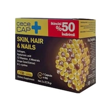 Cececap Skin . Hair & Nails Cilt . Saç & Tırnak 30+30 Kapsül