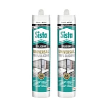 Sista Üniversal Silikon Beyaz 280ml 2 Adet