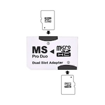 4304 Micro Sd Memory Stick Pro Duo Çevirici Hafıza Kartı Adaptörü