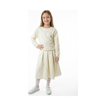 Xo Kids Kız Çocuk Alt Üst Takım 10-14 Yaş 36182 Krem