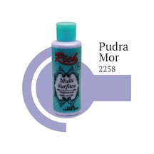 Rich Multi Surface 2258 Pudra Mor Akrilik Boya 130 Cc
