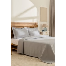 Kaşmir Home Infınity Çift Kişilik Yatak Örtüsü Takımı Grı Gri