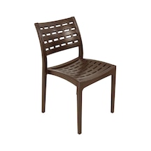 Depootoptan Mandella Cafe Sandalye (2 Adet) Kahverengi