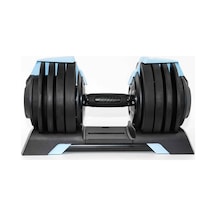 Slazenger D7080 3'ü 1 Arada 12 Kademeli Ayarlanabilir Ağırlık Seti Maks. 24 Kg Tekli
