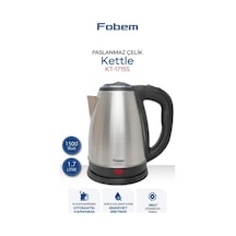 Fobem KT1715 S Saplı Uzun Ömürlü 1.5 L Paslanmaz Çelik Su Isıtıcı Kettle