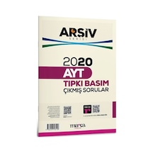 2020 Ayt Arşiv Serisi Tıpkı Basım Çıkmış Sorular Tamamı Video Çözümlü