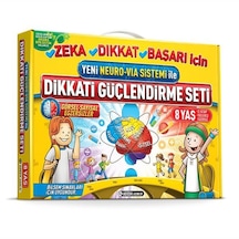 Dikkati Güçlendirme Seti 2. Sınıf 8 Yaş- Neuro-via - Qhdh-612050
