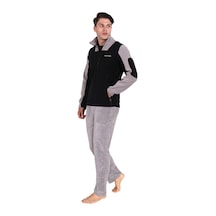 Thermoform Evo Pro Polar Termal Erkek Siyah-gri Mont / Gri Pantolon Eşofman Takımı Renkli