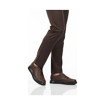 Ayakmod Kahve Hakiki Deri Topuk Jelli Anatomik Erkek Casual Ayakkabı 820 M Kahverengi