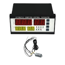Xm-18 Ac 220v Dijital Nem Ve Sıcaklık Kontrol Cihazı Otomatik Kuluçka İnkübatör Termostat