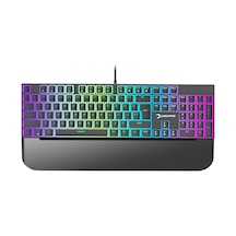 Suki Mekanik Kırmızı Switch Puding Keycaps Türkçe Q 104 Tuş Usb Gaming Klavye