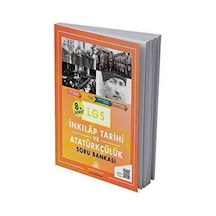 8.Sınıf LGS T.C. İnkılap Tarihi ve Atatürkçülük Soru Bankası -  Marsis Yayınları