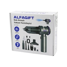 Oto Araç Type-c Sarjlı El Tipi Basınçlı Hava Üfleme - Süpürge 7 Başlık 100w Dp-568 5365