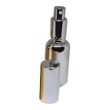 Gümüş Sprey Kapaklı Cam Şişe 30 Ml 1320 Adet