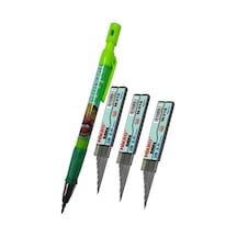 2.0 Mm Kalın Uçlu Versatil Kalem Yeşil Renk 1 Adet Ve 2.0 Mm Kalın Uç Kırmızı 3 Adet Kalın Uçlu Tek Renk