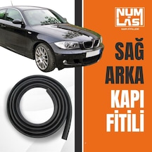 Bmw 1 Serisi E81 2007-2012 Kadifeli Sağ Arka Kapı Fitili-a Kalite-numlas-nm5109
