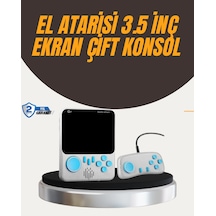 Mey İthalat İki Kişilik Oyun Deneyimi Sunan Taşınabilir Retro Konsol