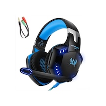 Jeemson Kotıon Each G2000 Oyuncu Kulaklığı, Gürültü Engelleme Mikrofonlu, 50mm Hoparlör, 3.5mm+usb, Siyah-mavi, Ses Kontrol Teli Jeemson Kotıon Each G2000 Oyuncu Kulaklığı, Gürültü Engelleme Mikrofonlu, 50mm Hoparlör, 3.5mm+usb, Siyah-mavi, Ses Kontrol Teli