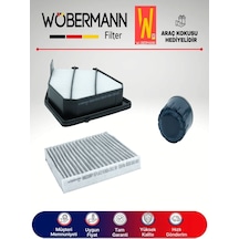 Wöbermann CR-V 1.6 i-DTEC Filtre Bakım Seti 2015-2020 3'lü Karbonlu