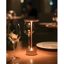 Kml112 3 Fonksiyonlu Şarjlı Masa Lambası / Cct / Rose Rose