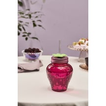 Karaca Çilek Transparent Pipetli Su Şişesi 750 Ml