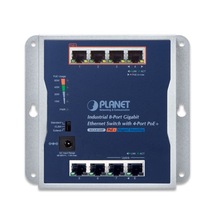Planet Pl-Wgs-814Hp Industrial 8-Port 10/100/1000T Wall-Mounted G