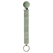 Bibs Paci Clip Ribbon Emzik Askısı-sage