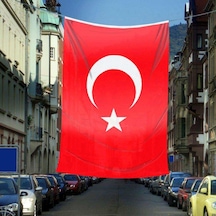 Türkiye Bayrağı - Bayrak - 600 Cm. X 900 Cm -6x9 Metre Raşel Kumaş 1