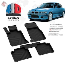 Bmw 3 Serisi E46 Ferrous 4d Havuzlu Kauçuk Paspas 1998 2005