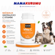 Vitta-c 50 Tablet - Kedi Ve Köpek İçin Bağışıklık Güçlendirici C Vitamini Takviyesi