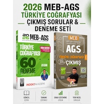 Dizgi Kitap 2026 Meb Ags Türkiye Coğrafyası Çıkmış Sorular & Türkiye Coğrafyası 60 Deneme İndeks Seti